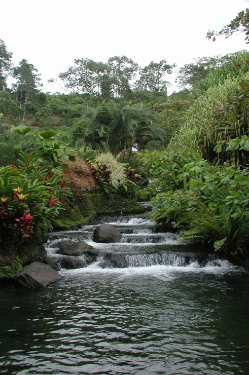 Tabacon Hot Springs Map