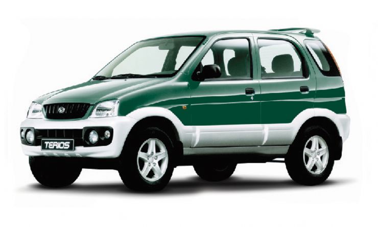 green daihatsu terrios