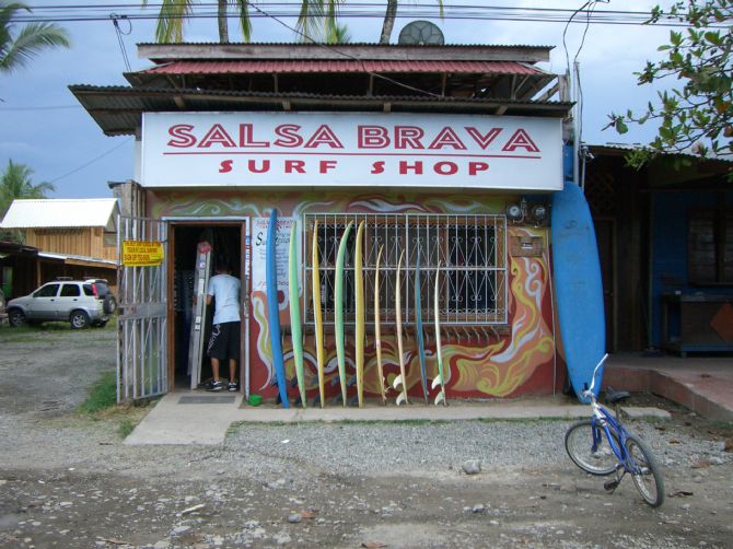 Salsa Brava Surf Shop in Puerto Viejo